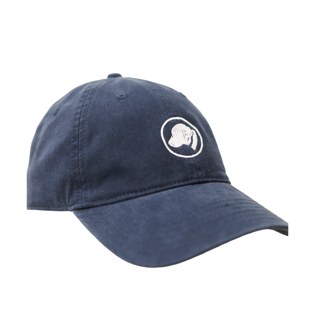 CTD Logo Navy Blue unstructured hat